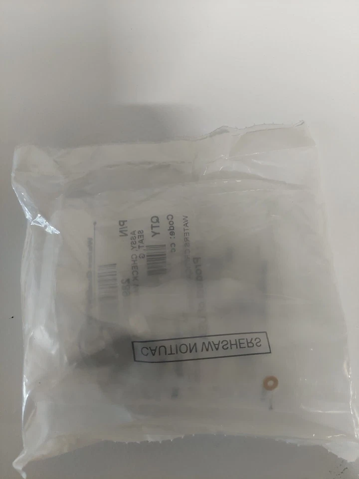 Check Valve, Double Ball & Seat, 2 pc/PAK waters quality parts 700003755 - Image 2 of 2