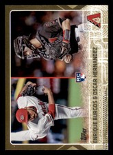 2015 Topps Update Gold #US359 Enrique Burgos/Oscar Hernandez /2015