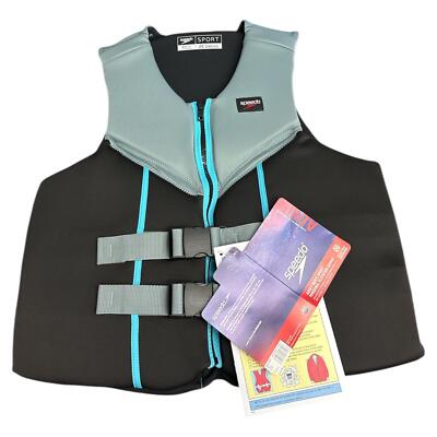 Speedo Adult Life Jacket Vest Premium Sport Type III PFD USCG Approved XL