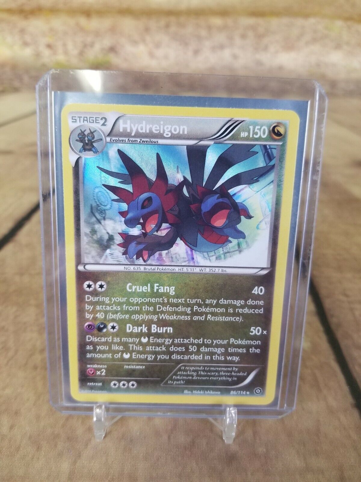 Hydreigon - Pokemon TCG - Dark Type/ Dragon Type