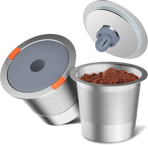 Reusable K Cup Coffee Pod Filters Stainless Steel Refillable K Cup Filter Keurig - Picture 7 of 12