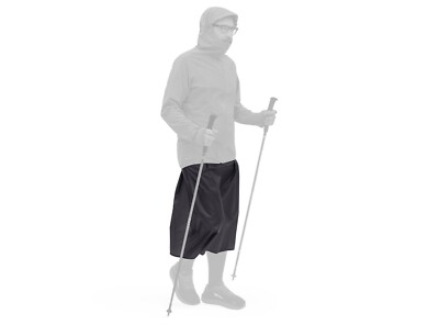 Ultralight hiking RAIN SKIRT SIL