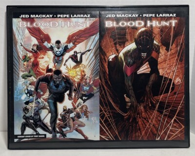 MCU Blood Hunt Comic Wall Art Framed 11 x 14 