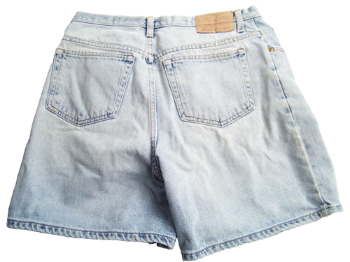 Pantalones cortos de jean Eddie Bauer para mujer descoloridos azules talla 12 - Imagen 6 de 10