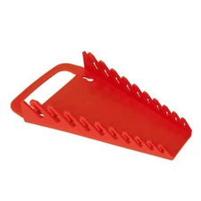 Ernst Manufacturing 5048 Gripper Wrench Organizer 10 Tool Red