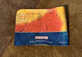 Teleroboxer Nintendo Virtual Boy Manual Only Original Authentic