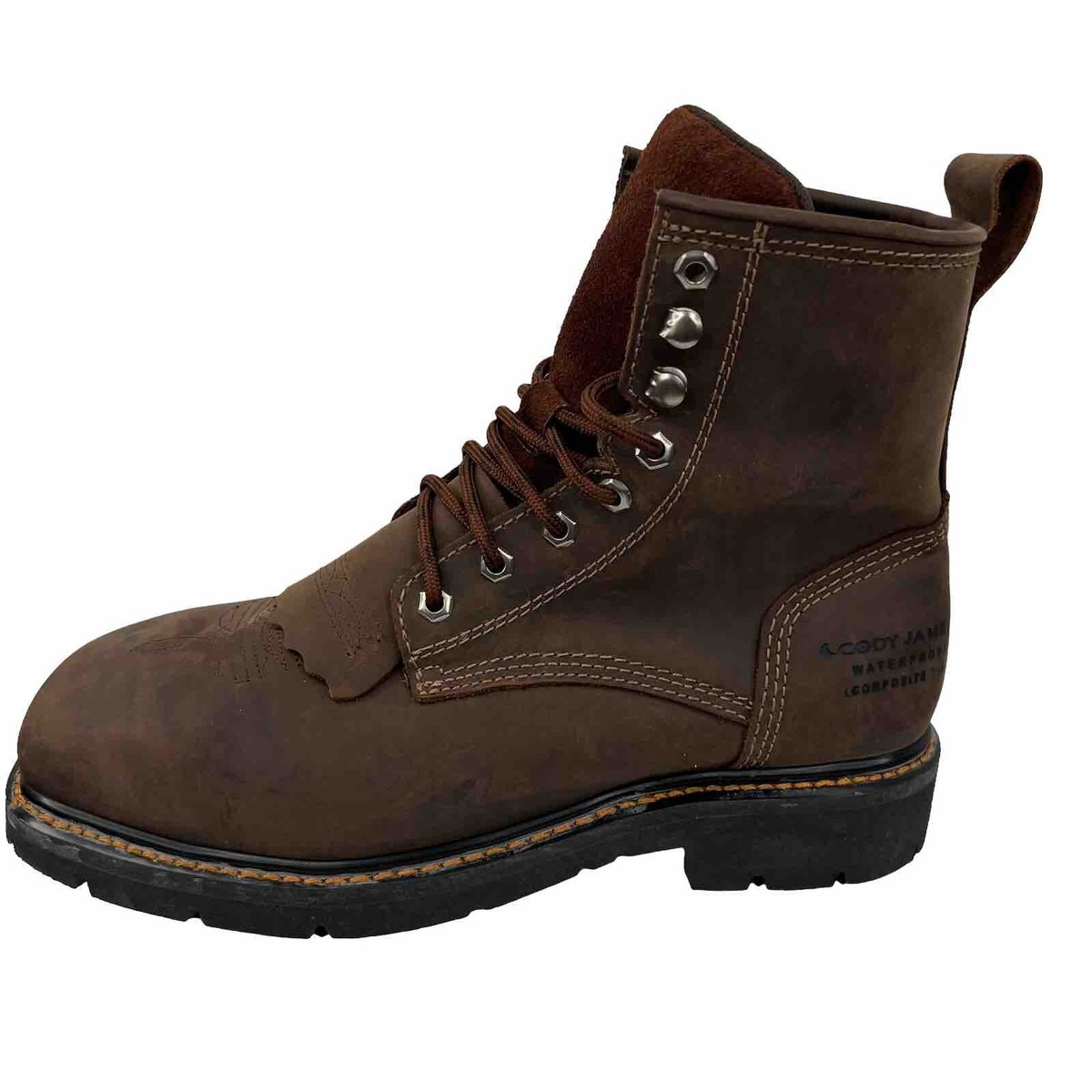 Cody James Brown Leather Boots Cody James Men main image 2