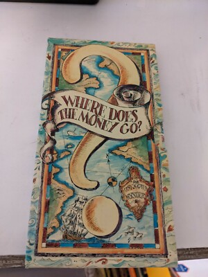 Magic Trick Book Where Does The Money Go, Vintage Magic Trick