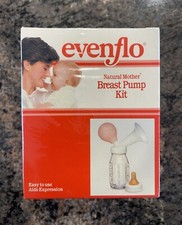 Evenflo Vintage Natural Mother Breast Pump Kit Brandnew Sealed