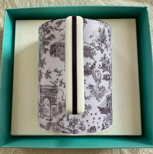 Tiffany & Co. Toile White Mug Cup Landmark New York - Picture 6 of 12