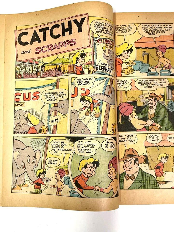 Golden Age: Tick Tock Tales #17 (1947) F/VF Koko Kola, Funny Animals, NICE! - Image 3 of 4