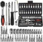 Screwdriver and Multi-Purpose 46-Piece Combination Tool Kit with Case Precision