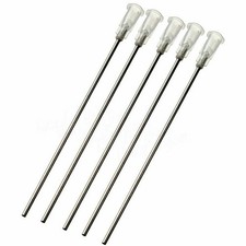 100mm St&uuml;ck Stumpfe Dosiernadeln f&uuml;r Tinte Kleber Fl&uuml;ssigkeit 5-100pcs