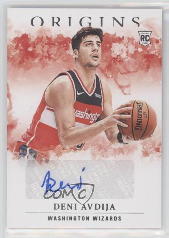 2020-21 Panini Origins Rookie Auto Deni Avdija #RA-AVD Auto RC