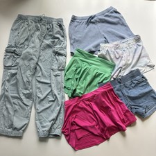 Lot of 6 Girls XL 14-16 Pants Shorts Skorts - Gap Old Navy Children's Place