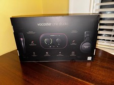 Focusrite Vocaster One Studio The Essential Podcasting Kit BRAND NEW IN BOX 