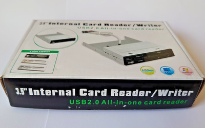  Kartenleser Interne 3,5'' USB 2.0 All-in-One Card Reader CR0012