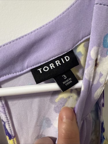 Torrid Mini Studio Knit Halter Skater Dress Size 3x J3642h - Picture 5 of 8