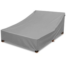 Image of Double Lounger Protective Cover Outdoor Beach Chair Waterproof Dustproof