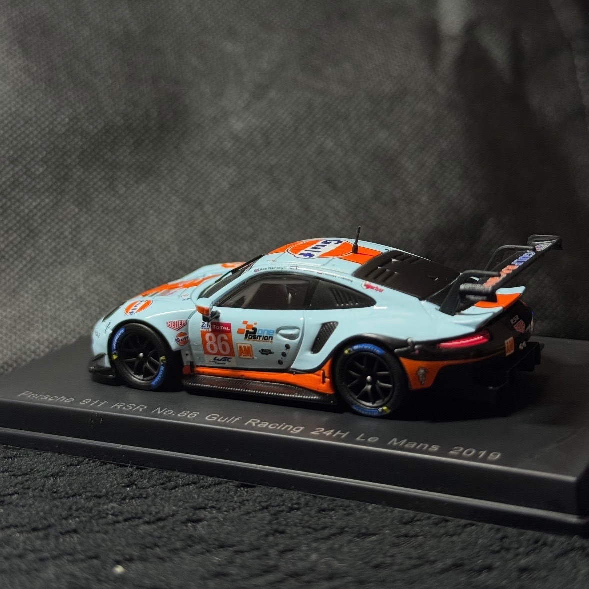 【Spark Model】Porsche 911 RSR 24H Le Mans Spark 1/64 911 RSR Gulf 24H Le Mans 2019 Suzhou GT Show 2026