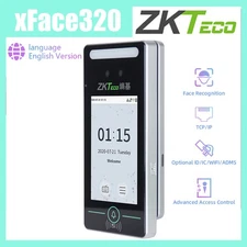 ZKTeco XFace320 Face Recognition Time Attendance Access Control Terminal TCP/IP