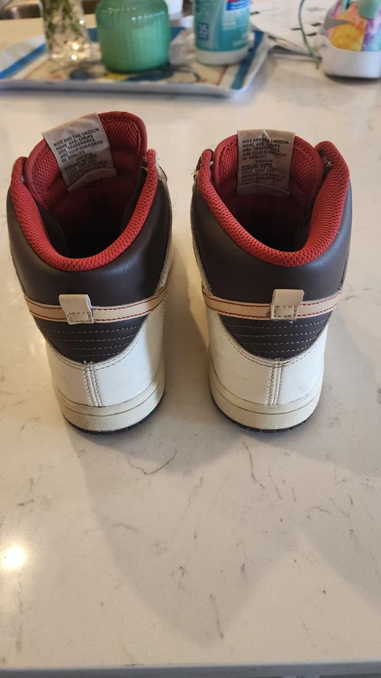 Nike Dunk Hi высоты ретро Se барокко коричневый кунжут молодежный размер 2Y - Изображение 4 из 4