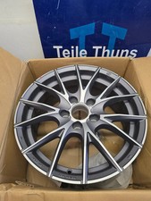 1 X Msw 25 Matt Titanium Full Polished Alloy Wheel New 1 X Msw 25 Matt Titanium Full Polished Alloy Wheel New