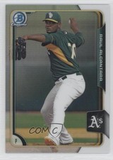 2015 Bowman Chrome Prospects Refractor 126/499 Raul Alcantara #BCP146 h3a