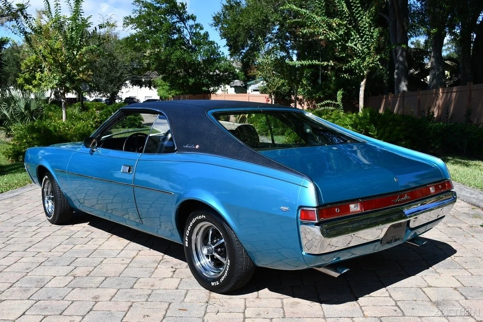 AMC Javelin 1969 V8 automático PS PB cucharones 35.137 millas reales Foto 3 de 4