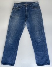 LEVI'S 501 1980's USA MADE TRANSITIONAL VINTAGE JEANS SIZE 36-34