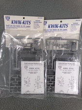 2 VINTAGE HO INTERNATIONAL HOBBY CORP ASSORTED RAILROAD DETAILS #4551