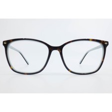 Via Spiga 350-S Eyeglasses Dark Tortoise Light Blue Square Frames 135mm 43111