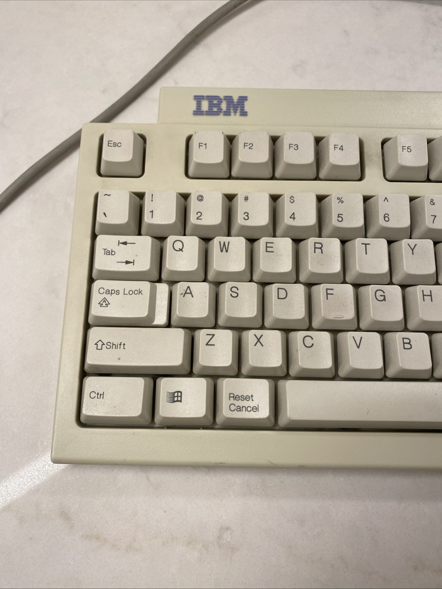 Vintage IBM KB-7953 PS/2 02K0849 Wired Keyboard | eBay