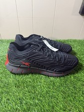 Reebok Zig Kinetica FW5289 Black Instinct Red Men's Athletic Sneaker Mesh