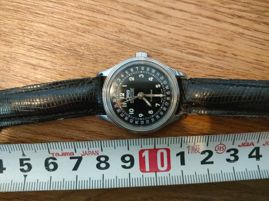 Oris Manual Winding Watch Pointer Date Black Dial… - image 17