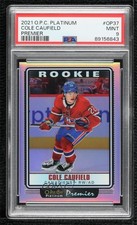 2021-22 O-Pee-Chee Platinum Premier Variants Cole Caufield #OP37 PSA 9 MINT 0tc2
