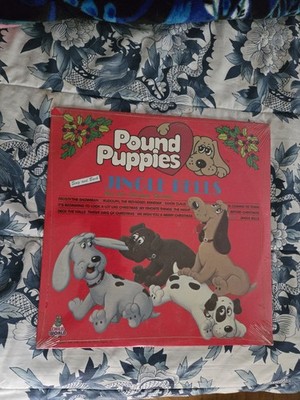 Peter Pan Records POUND PUPPIES SING & BARK JINGLE BELLS LP 1985