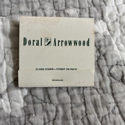 Doral Arrow Wood, Rye Brook New York  Matchbook