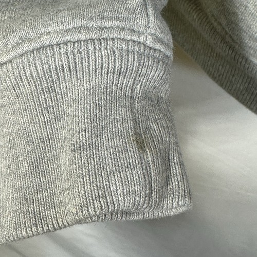 Carhartt Boys XL 18-20 Gray Distressed Pullover Hoodie Workwear Detroit Skater - Picture 6 of 11