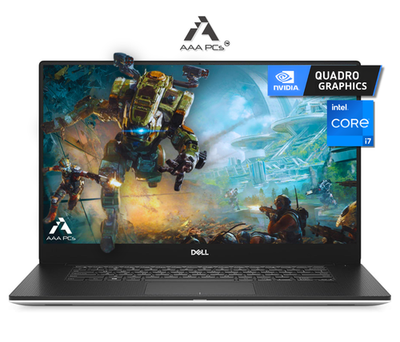 #ad Dell 15.6quot; FHD i7 Workstation Laptop NVIDIA GPU NVMe SSD Win 11 $349.99