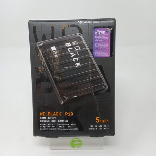 Western Digital WD High Performance Game Drive 5TB USB-B to USB-A HDD WDBA3AOO