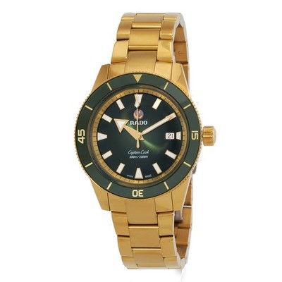 Rado Captain Cook Automatic Green Dial Men's Watch R32136323