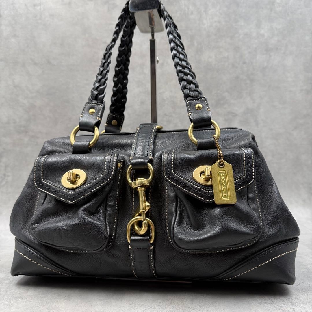 COACH Satchel Tote Vachetta Leather Dahpne Doctor Vintage 