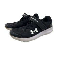 UA Under Armour Kids Boys Pre-School Shoes Pursuit Running Sneakers Black Size 1