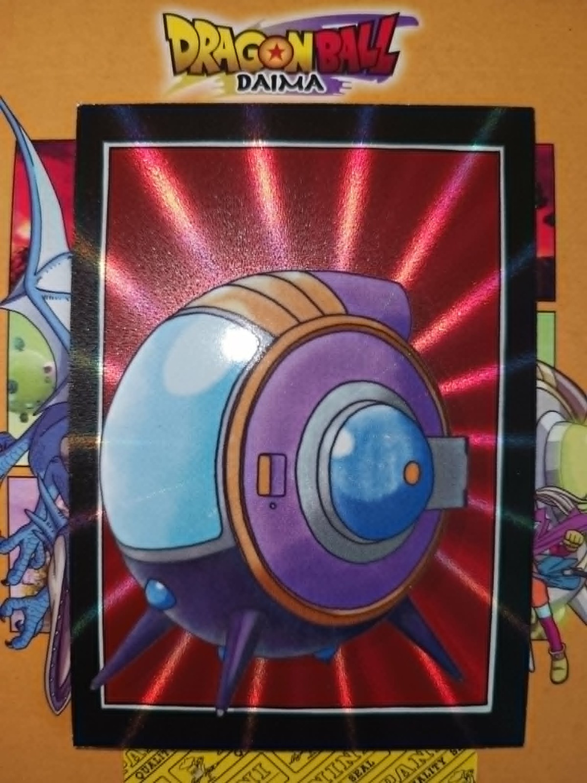 DRAGON BALL DAIMA TRADING CARD COLLECTION PANINI 2026 N.84 PARALLELE RAINBOW
