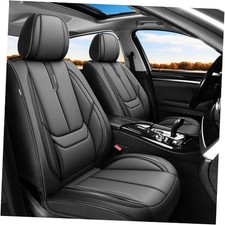 Fit Accord Car Seat Covers 5 Seats Honda-Accord-2003-2025 Full Set F6 Black