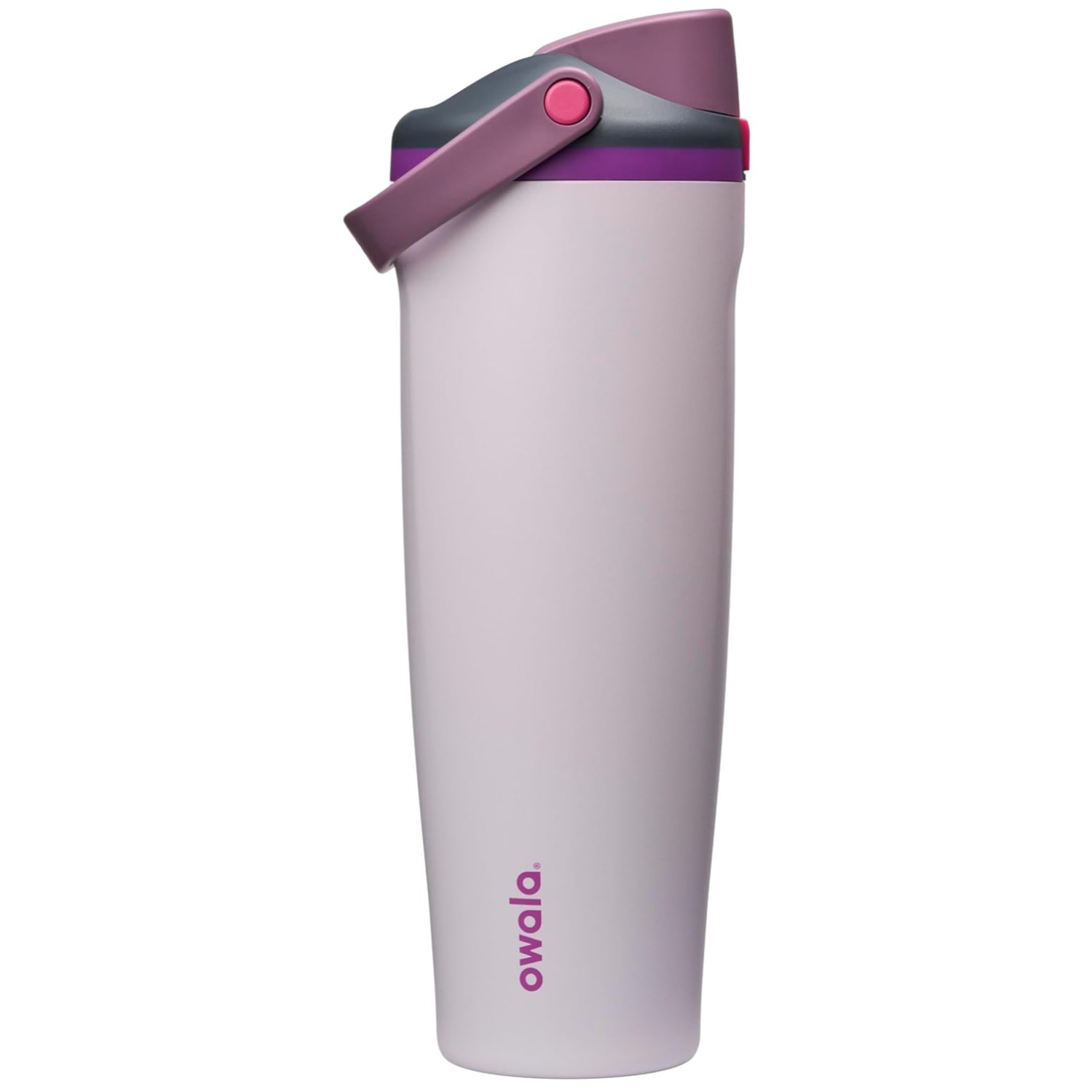 Leak-Proof Stainless Steel Water Bottle with Built-In Straw