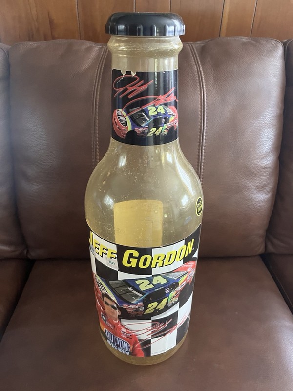 VintageJeff Gordon 1997 NASCAR Large 20” Bottle Coin Bank The Snack Factory Inc.