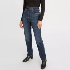 Levis 70's High Rise Slim Straight Leg Jeans Blue Size 27