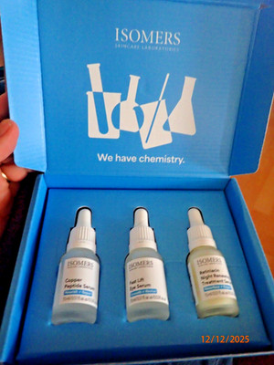 Isomers Skincare Special Edition Problem Solvers Holiday Gift Set HSN $85